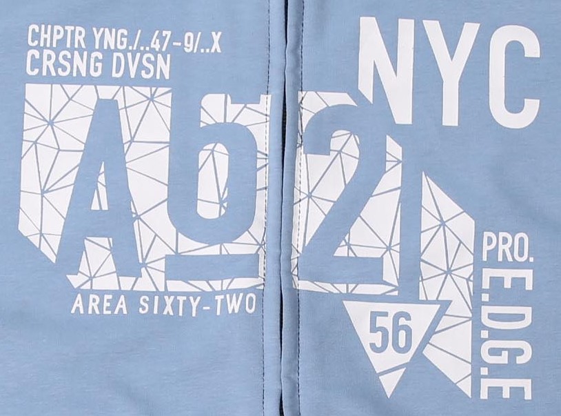 Chlapecká mikina Wolf M2254 modrá vel.134-164