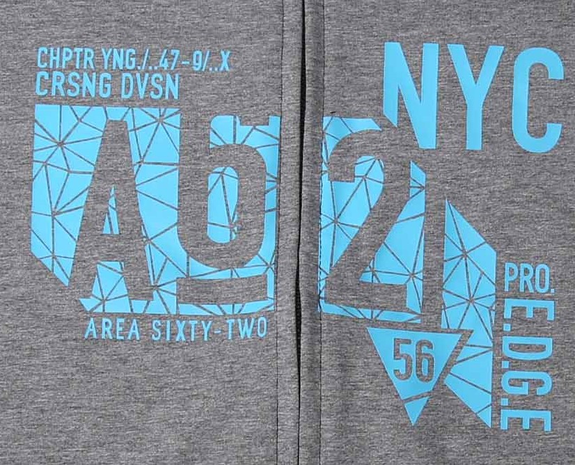 Chlapecká mikina Wolf M2254 šedá vel.134-164