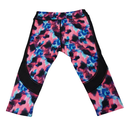 Dívčí 3/4 legíny Wolf růžové vel.98-128