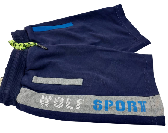 Chlapecké kraťasy Wolf vel.98-128 tmavě modré