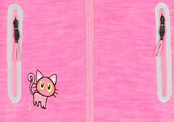 Dívčí fleecová mikina Kugo vel.80-110