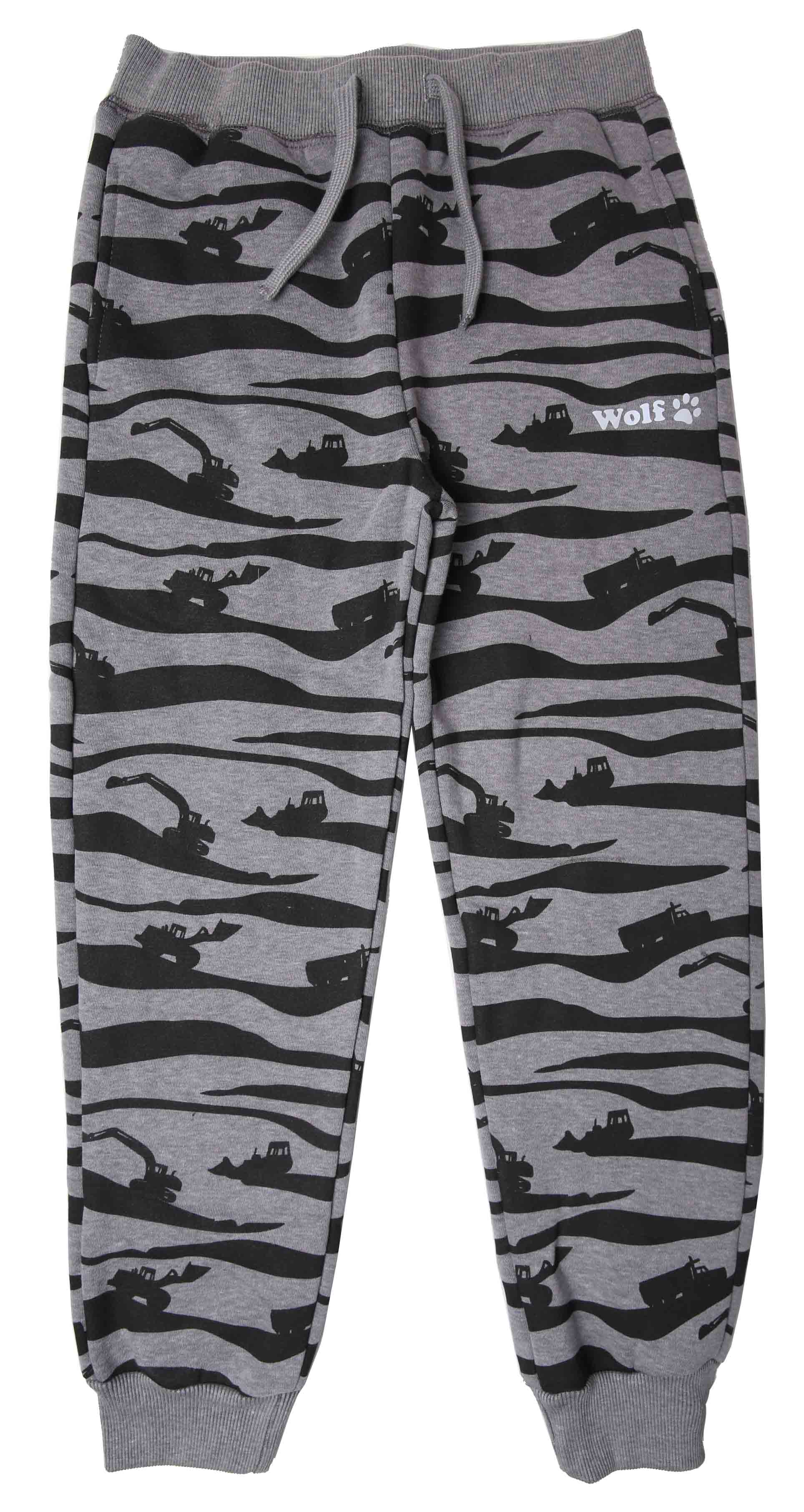 Chlapecké tepláky zateplené Wolf vel.98-128