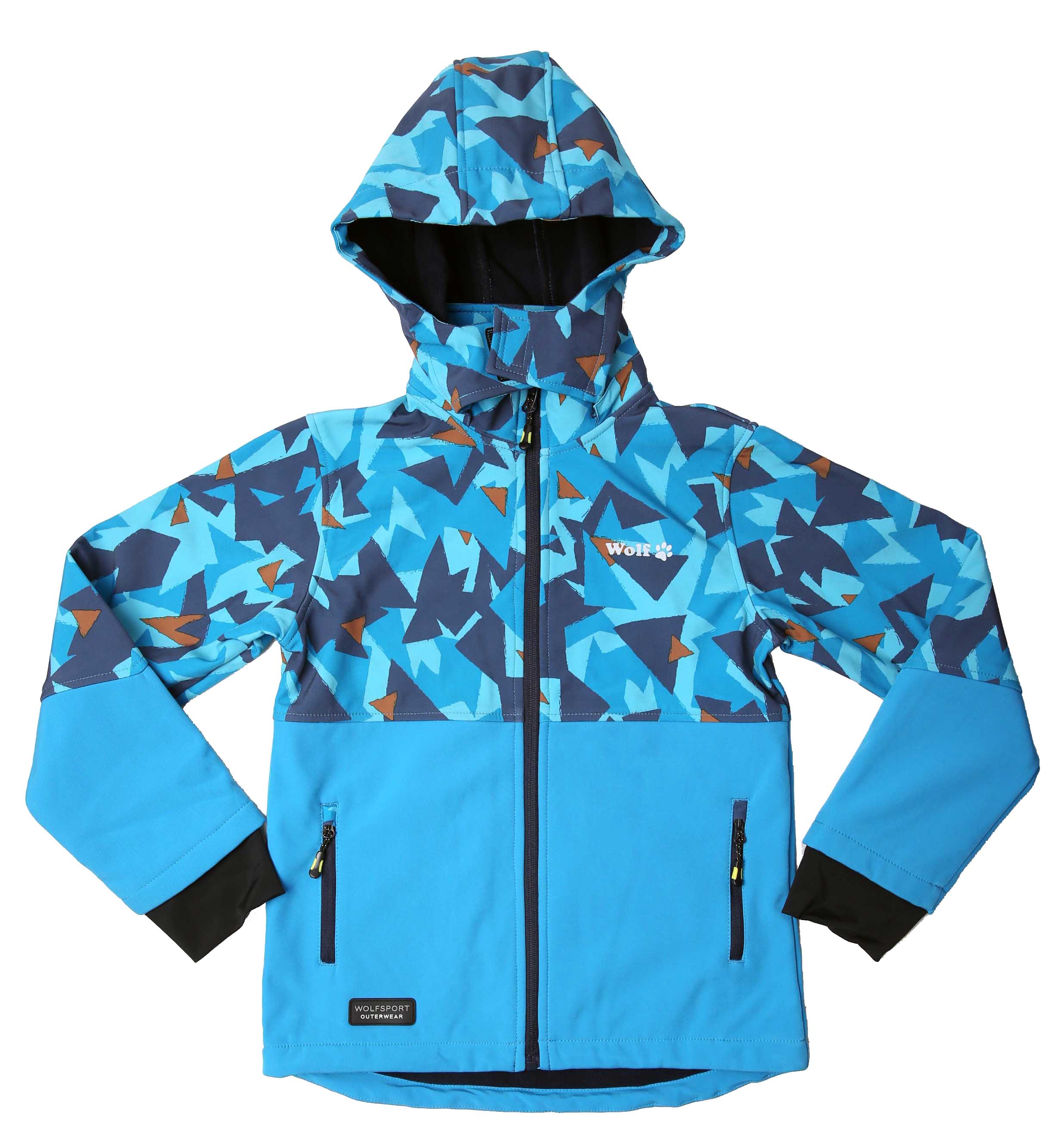 Chlapecká softshellová bunda s fleecem Wolf vel.98-128