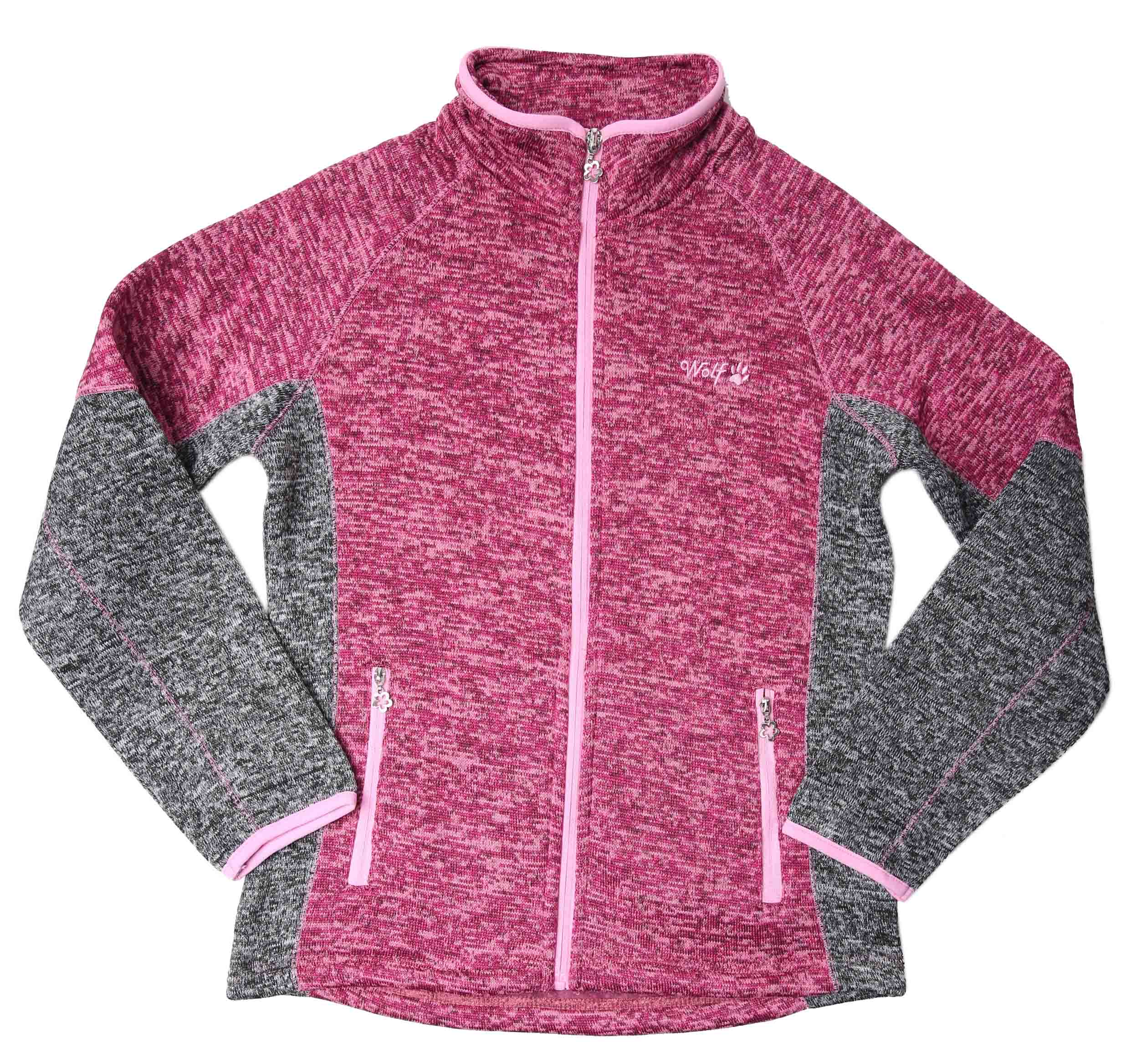 Dívčí outdoorová mikina Wolf vel.116-152