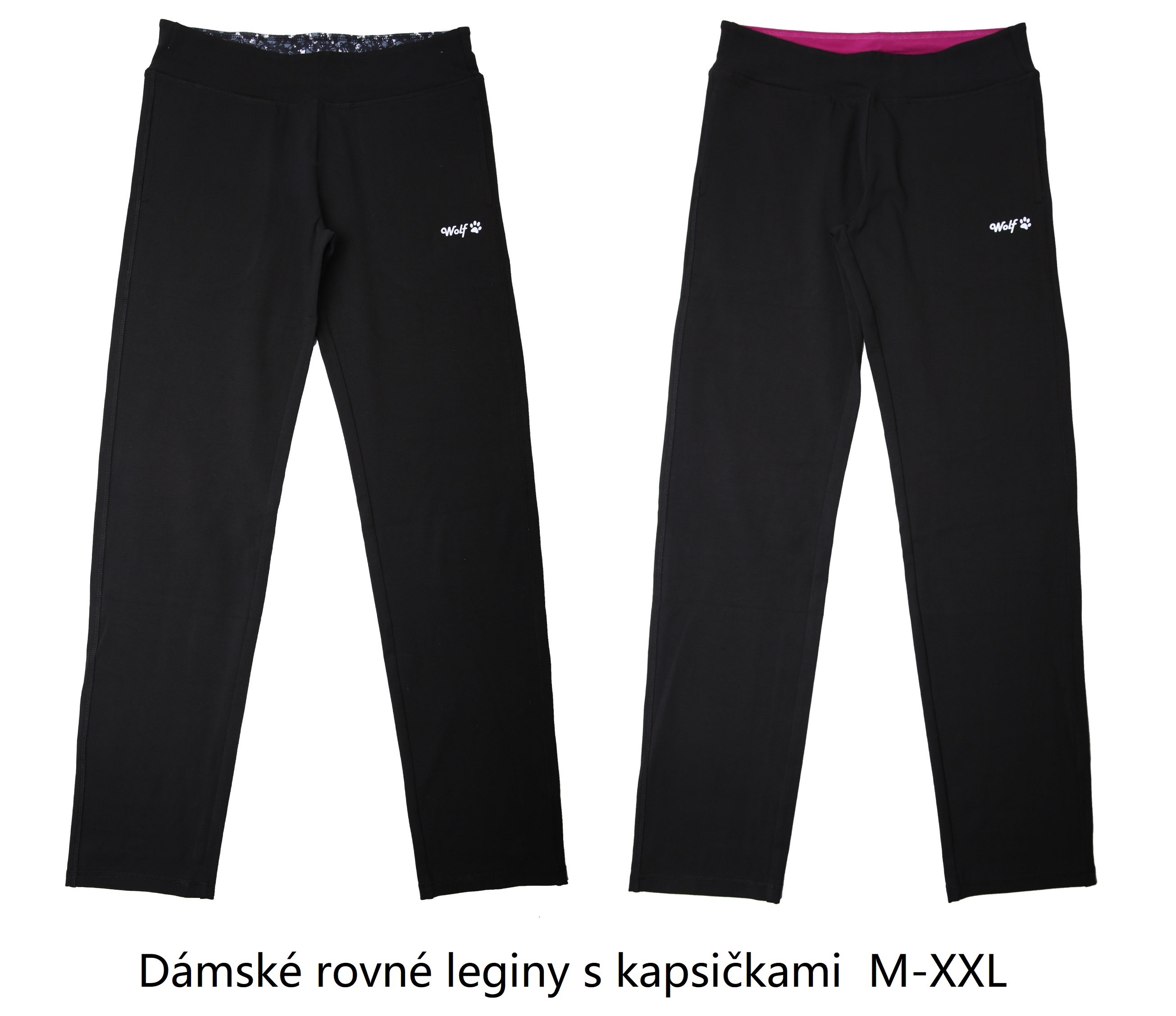 Dámské tepláky s kapsami Wolf M-2XL