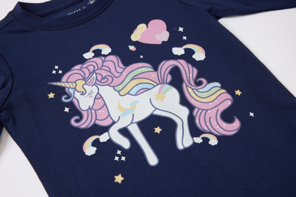 Dívčí tričko Wolf vel.98-128 modré