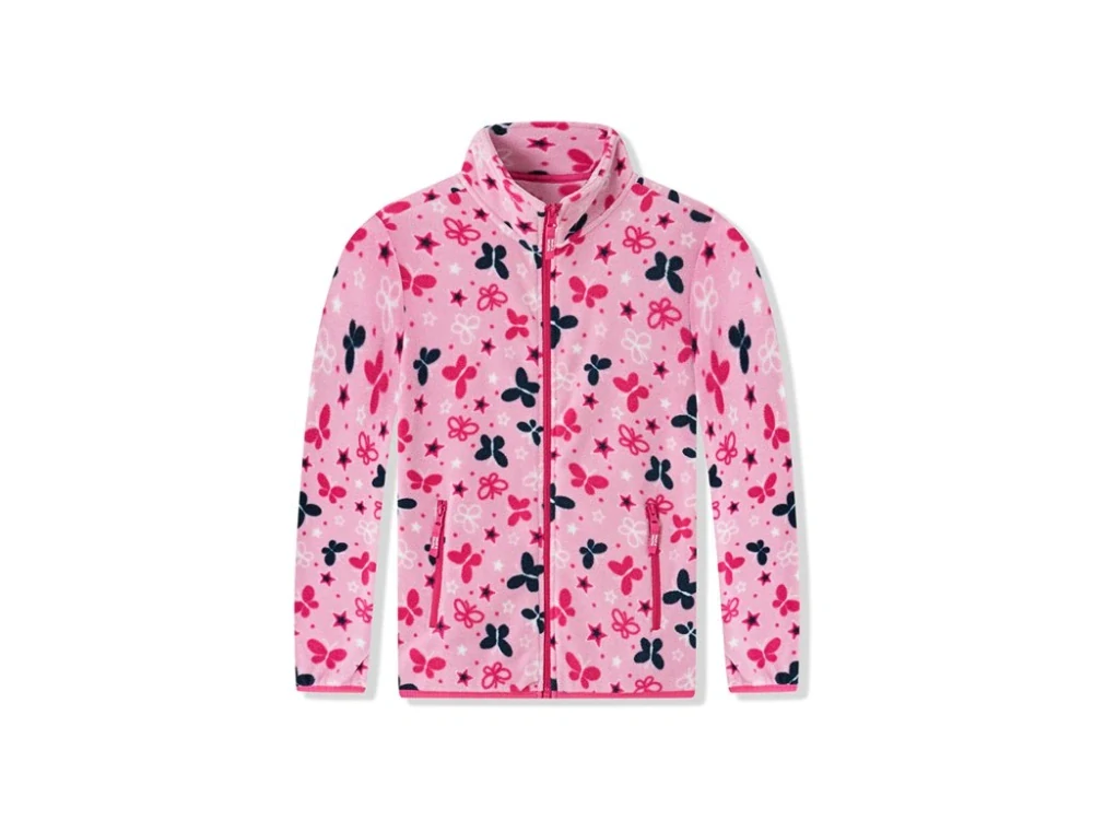 Dívčí flísová mikina Wolf & Wolfie vel.116-146