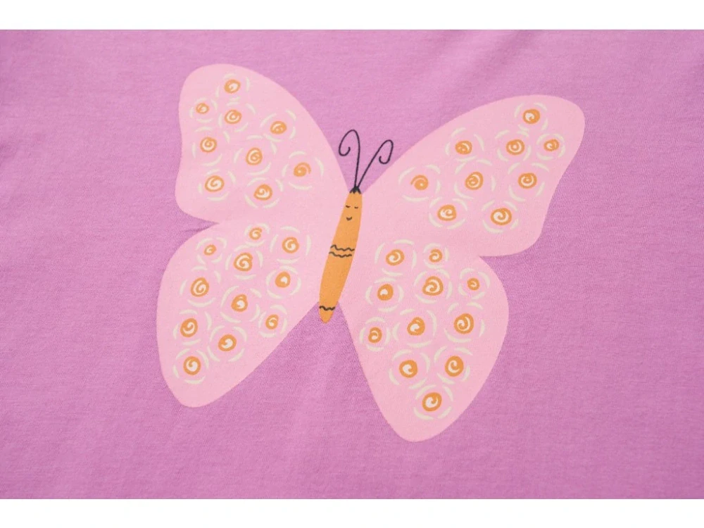 Dívčí pyžamo Wolf & Wolfie vel.116-146 fialové