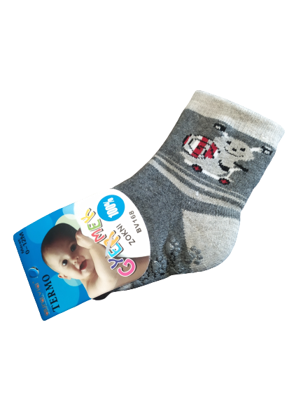 Kojenecké froté ponožky 0-24měsíců