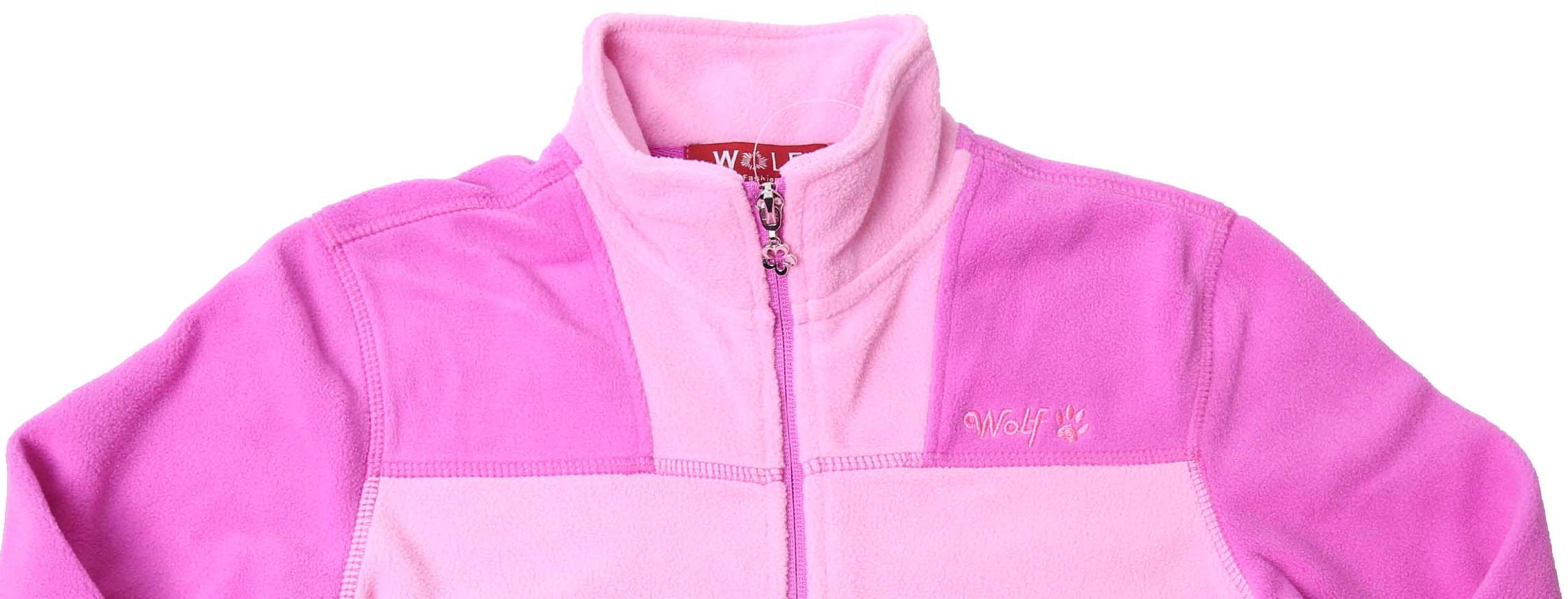 Dívčí mikina fleecová Wolf B2144 fialová vel.98-128