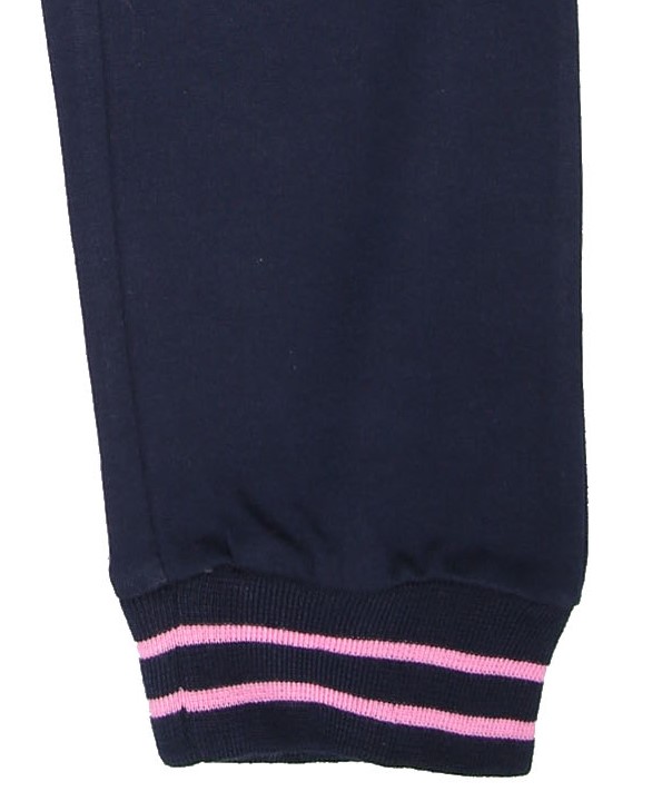 Dívčí tepláky Wolf T2282 tmavě modrá vel.134-164 