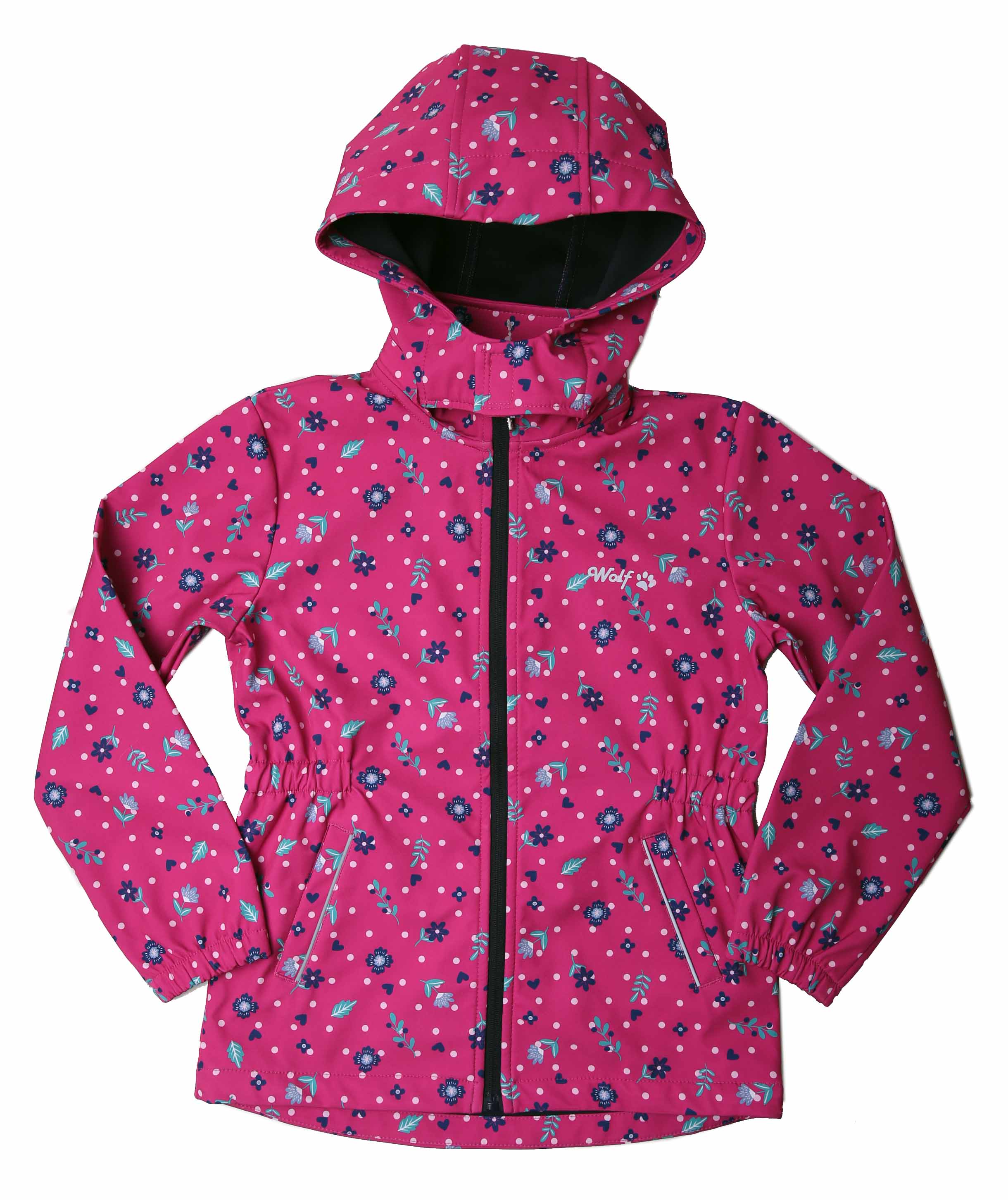 Dívčí softshellová bunda Wolf vel.104-134