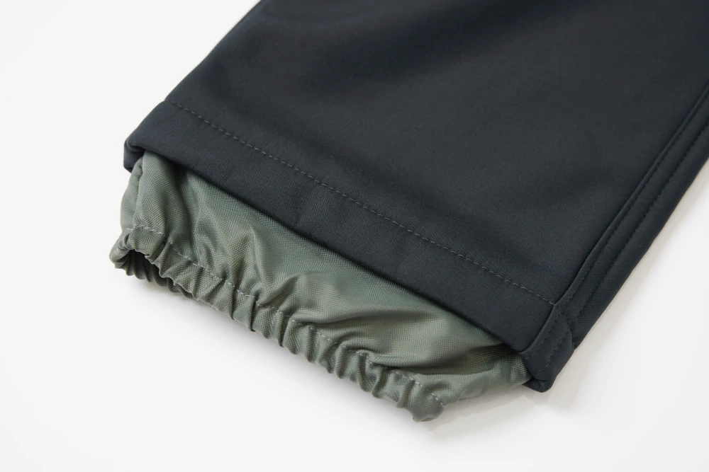 Dívčí softshellové kalhoty s fleecem Wolf vel.116-146 černé