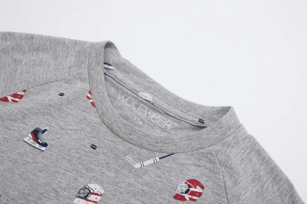 Chlapecké pyžamo Wolf vel.104-134 šedé