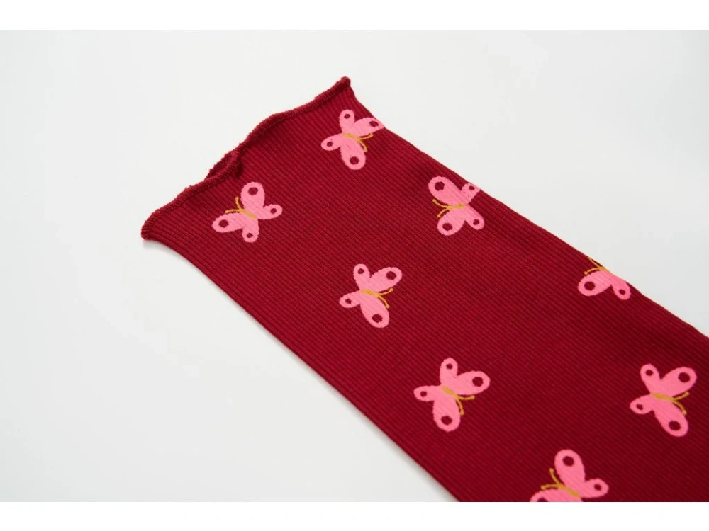 Dívčí tričko Wolf & Wolfie vel.104-134 bordo