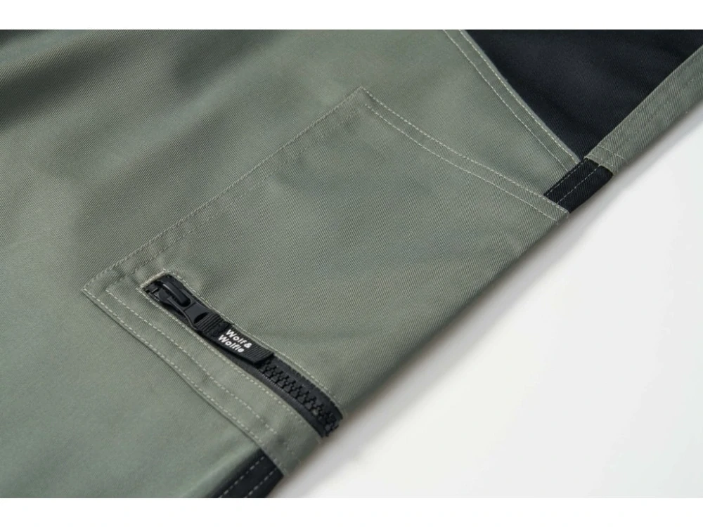 Dětské kalhoty Wolf & Wolfie vel.146-176 khaki