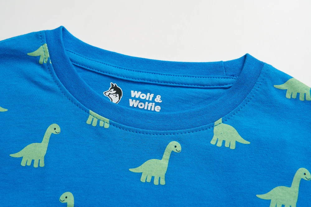 Chlapecké pyžamo Wolf & Wolfie vel.98-128 modrá