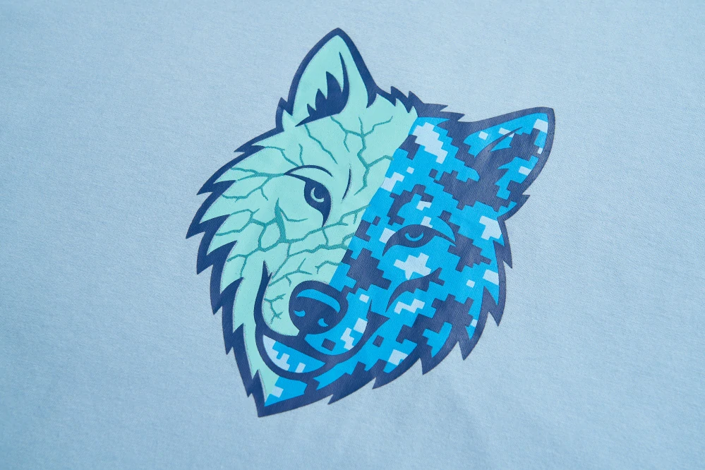 Chlapecké pyžamo Wolf & Wolfie vel.134-170 světle modrá