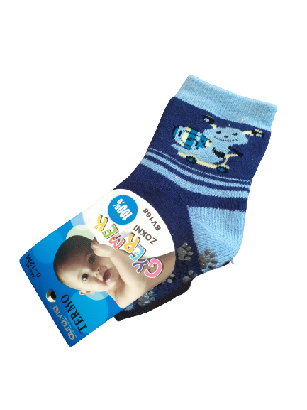 Kojenecké froté ponožky 0-24měsíců