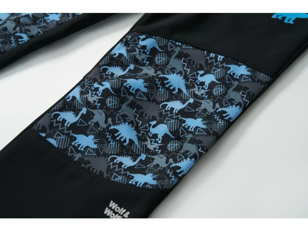 Chlapecké softshellové kalhoty s fleecem Wolf & Wolfie vel.98-128