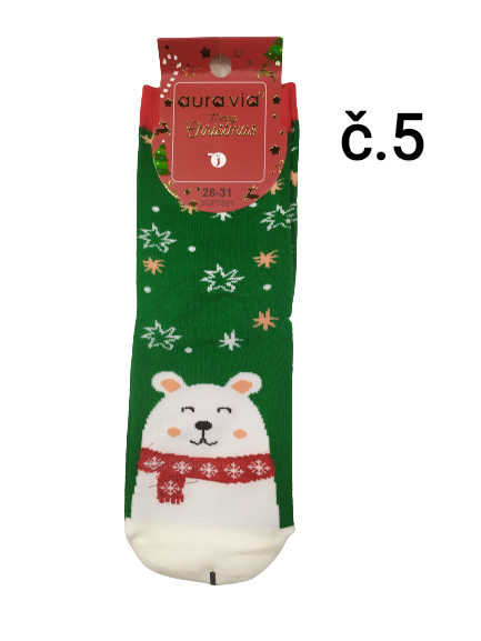 Dětské vánoční ponožky
