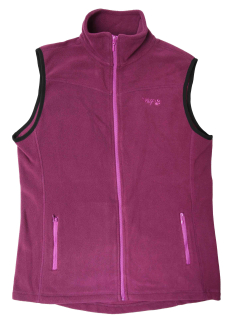 Dámská fleecová vesta Wolf M-XXL tmavě fialová