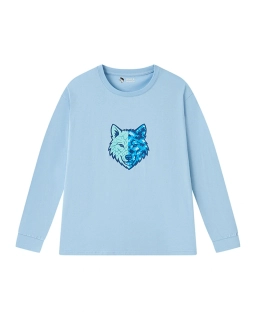 Chlapecké pyžamo Wolf & Wolfie vel.134-170 světle modrá
